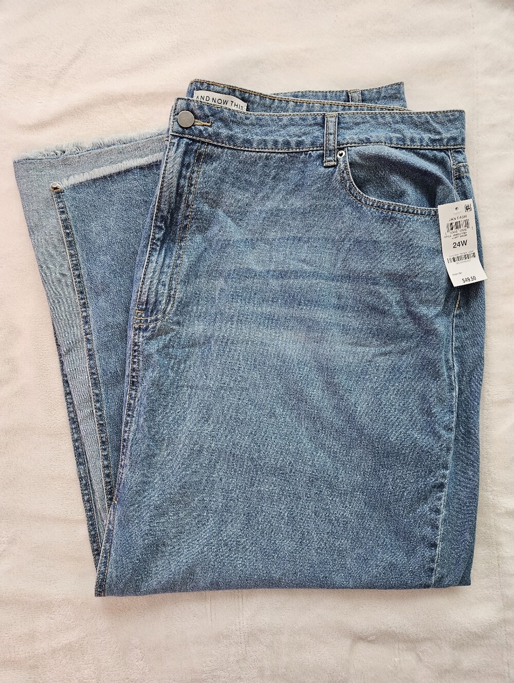Womens Long Denim Skirt
